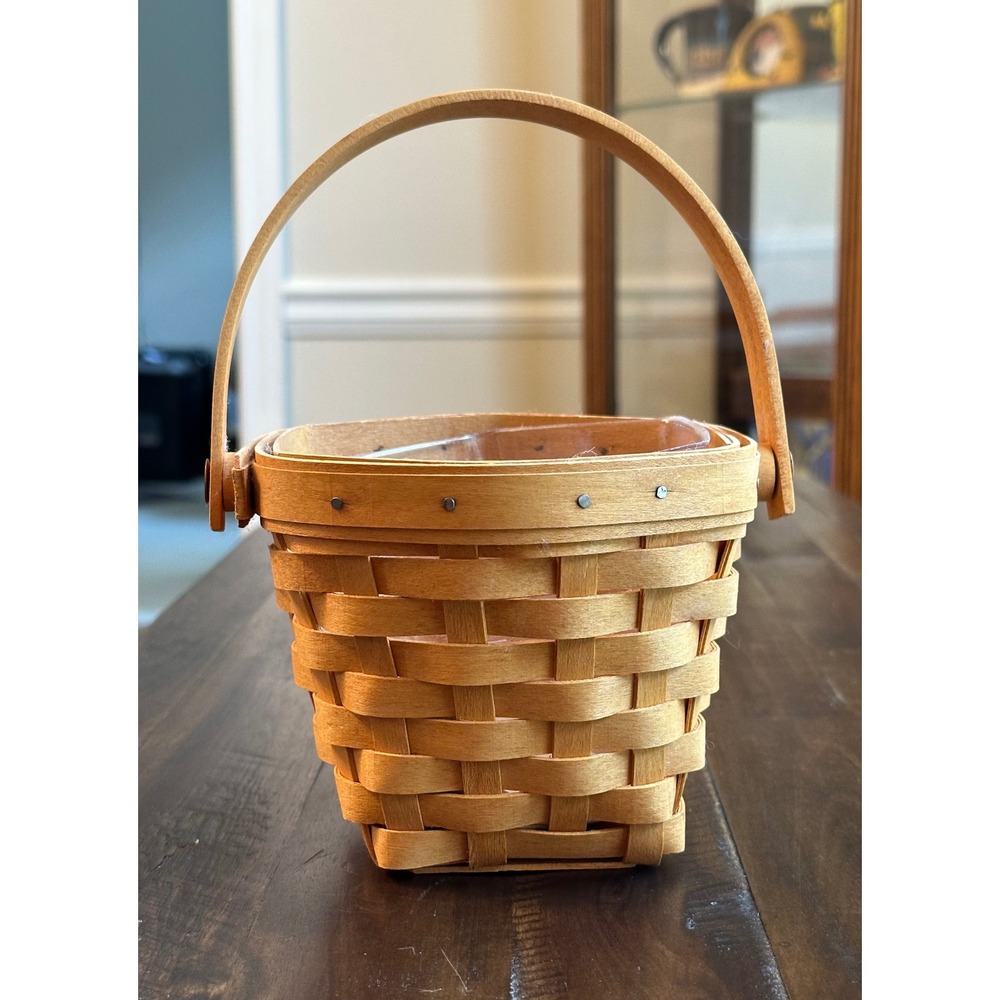 Longaberger 2001 Horizon of Hope Basket American Cancer Society with Liner